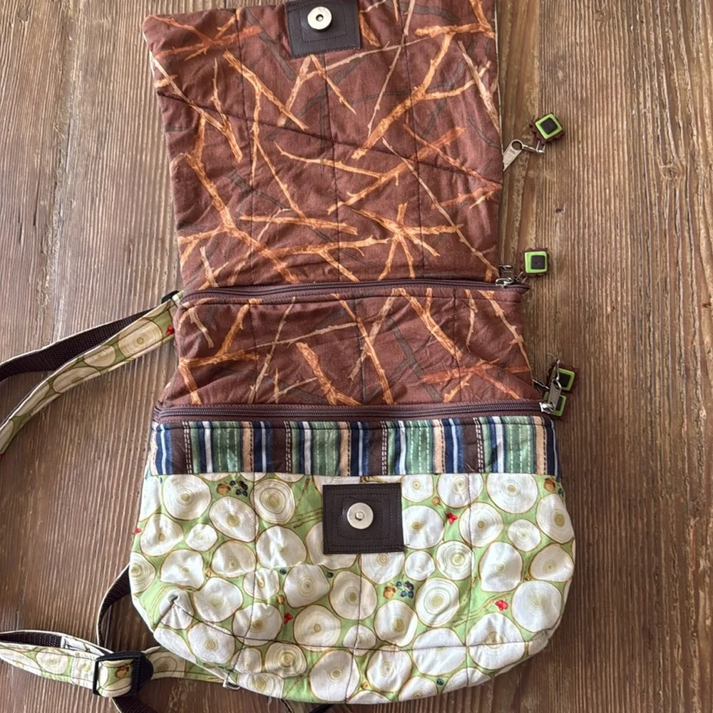 Beachy Keen Boho Backpack by Pammy J Designs - adjustable to crossbody purse